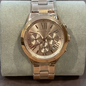 Michael Kors Rose gold link watch